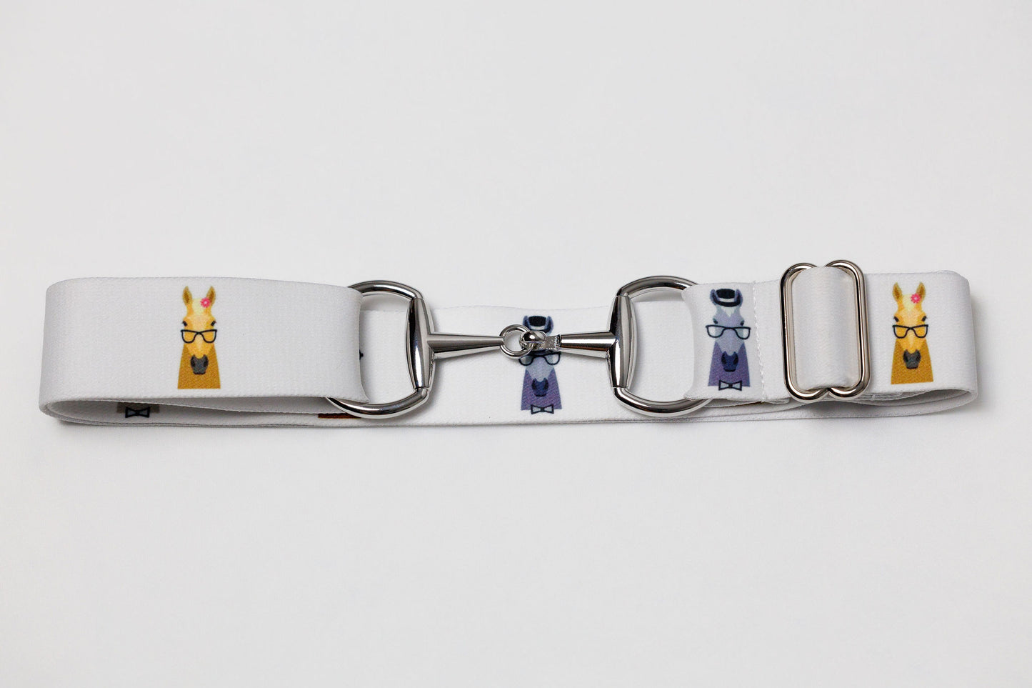 Bit Belt - Silver Hardware