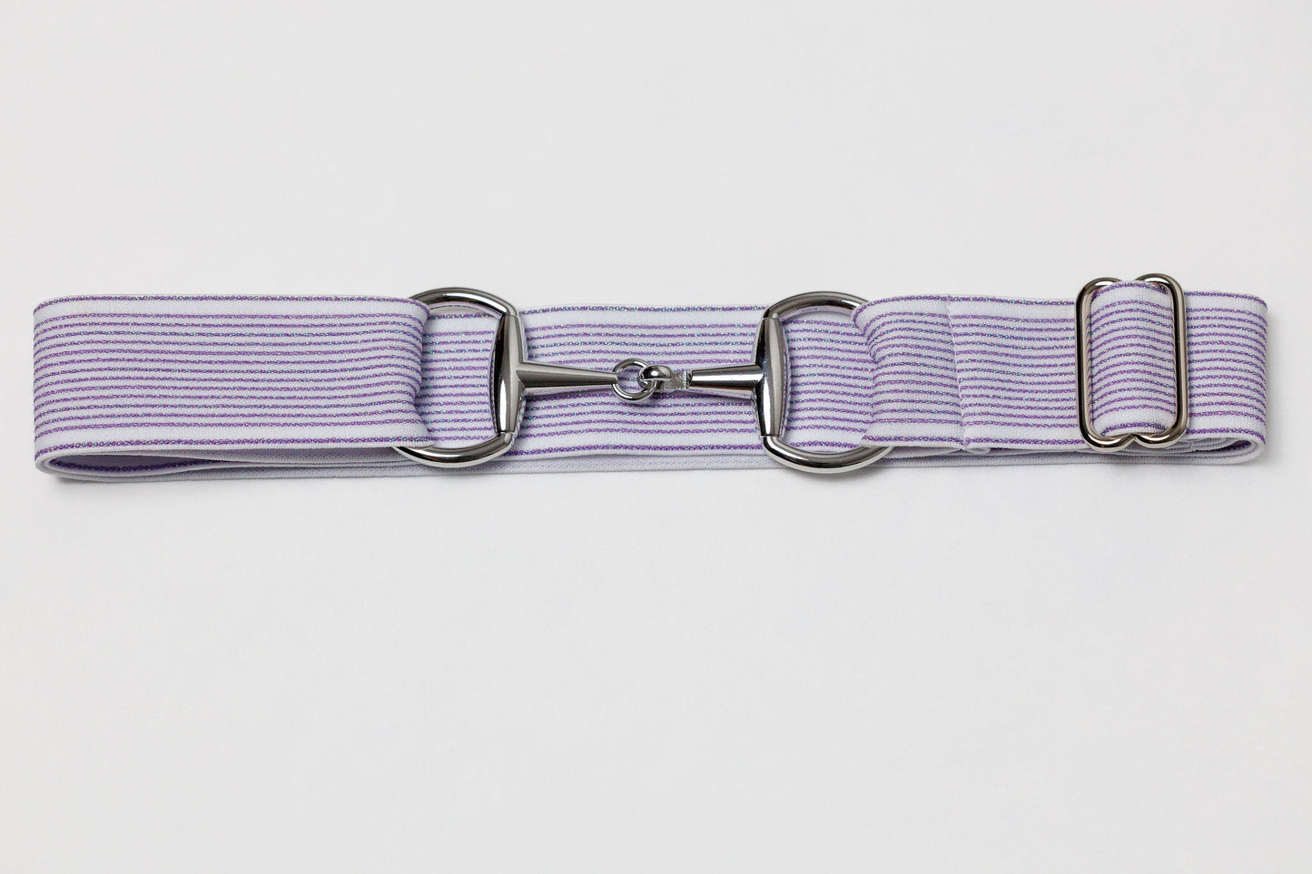 Bit Belt - Silver Hardware