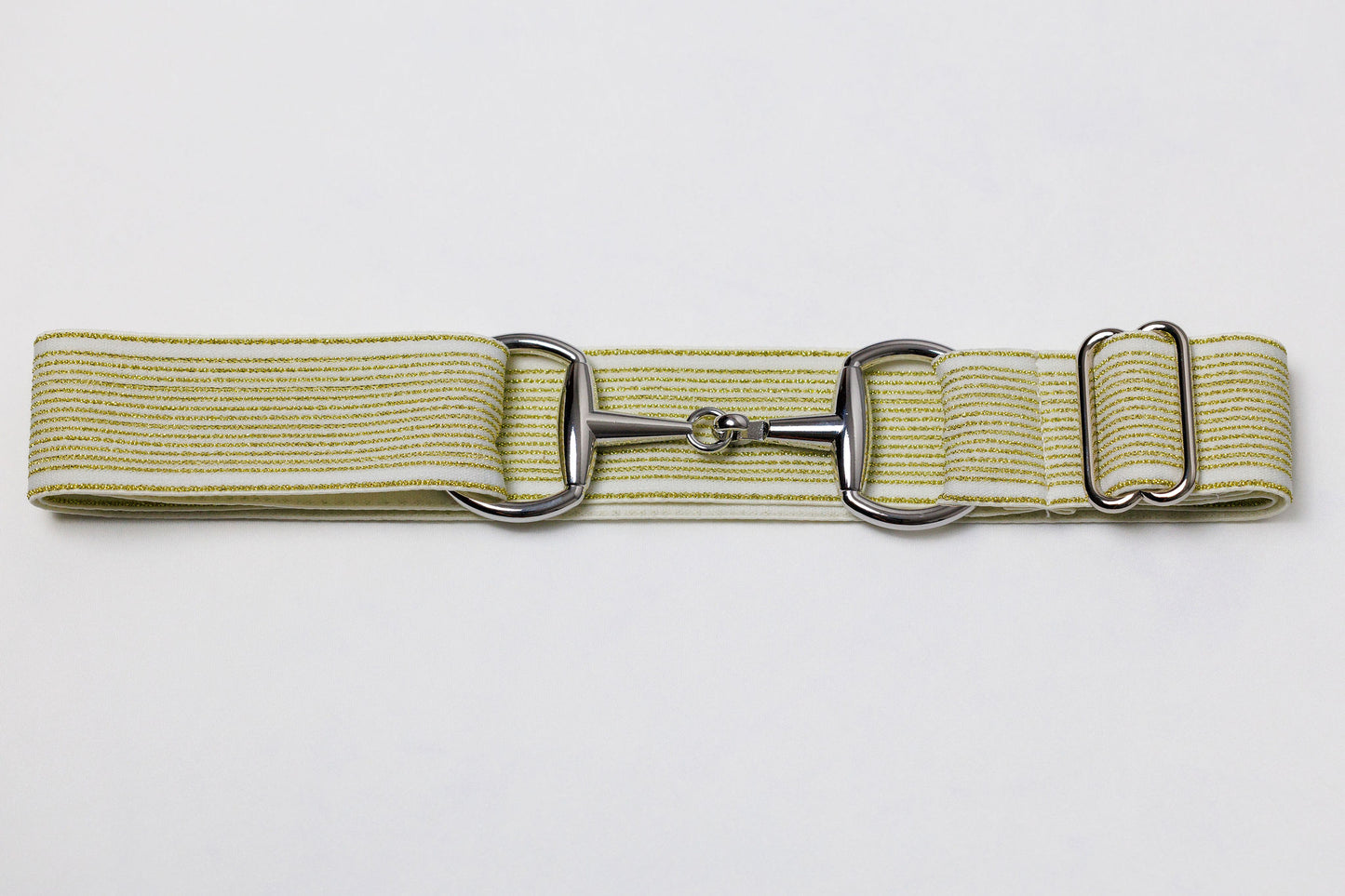 Bit Belt - Silver Hardware