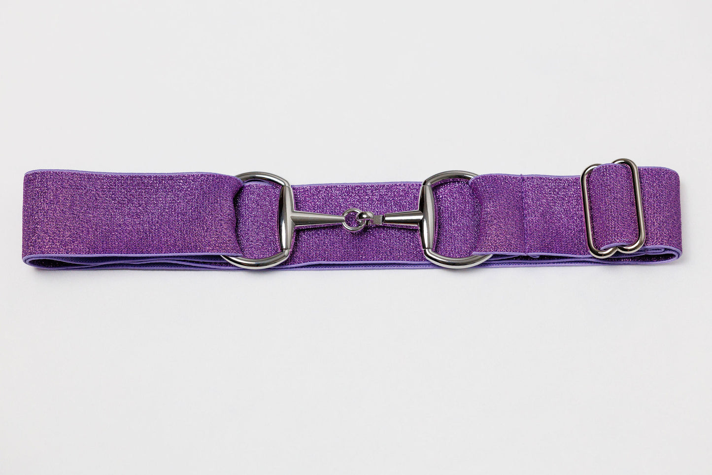 Bit Belt - Silver Hardware
