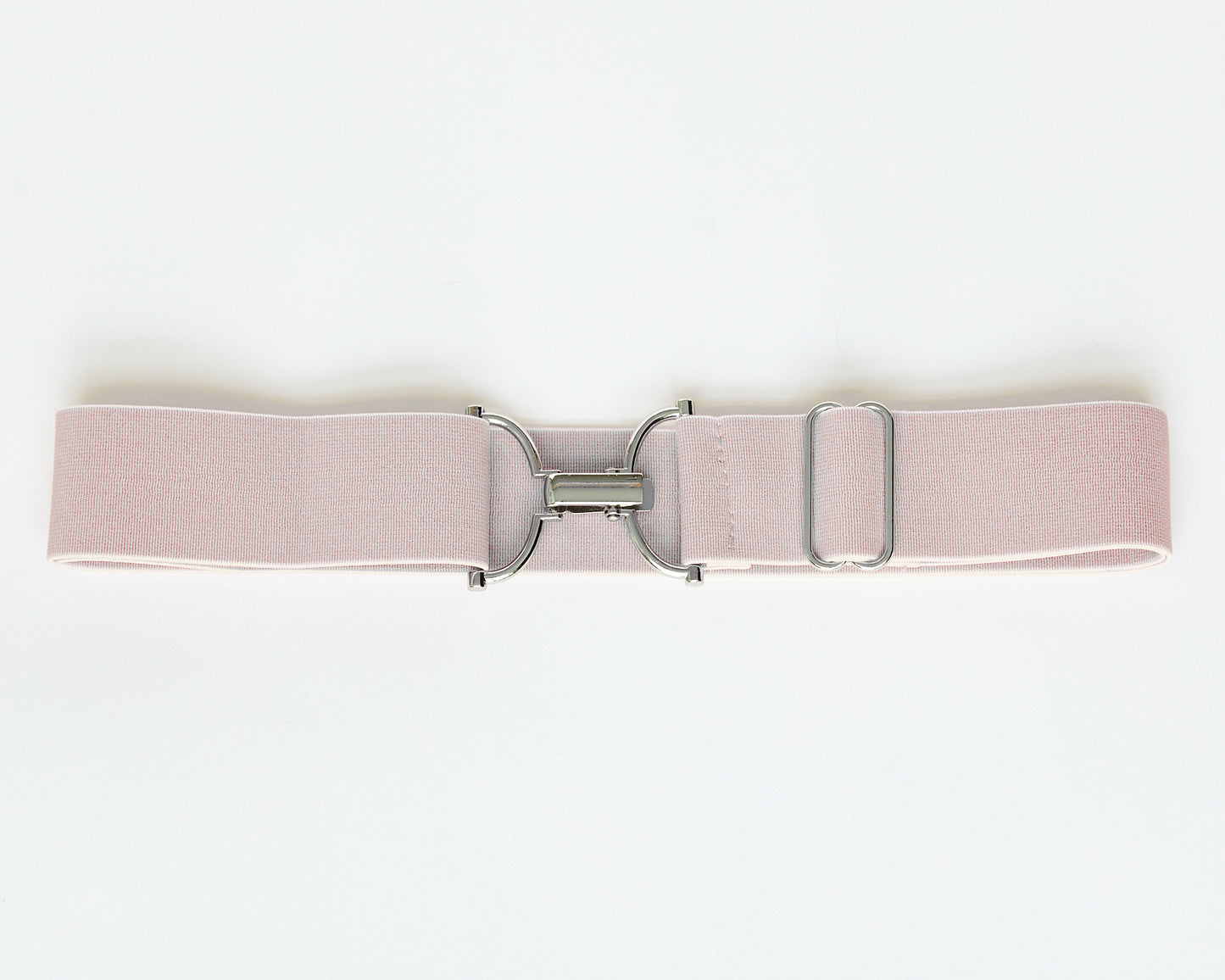 D-ring Clip Belt - Silver Hardware