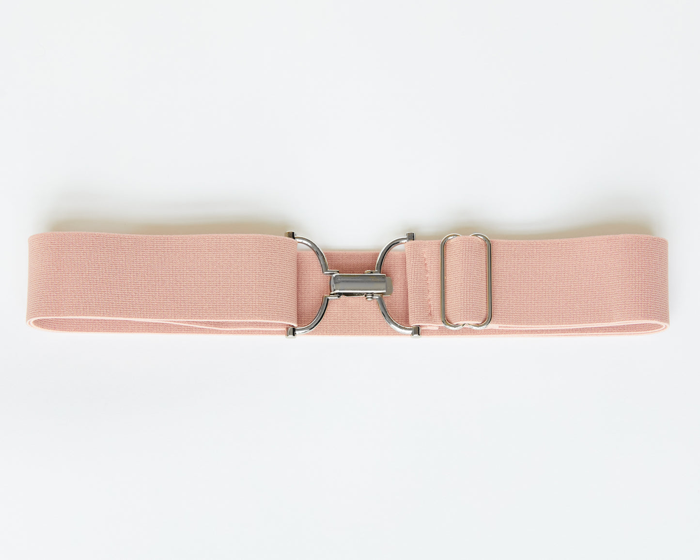D-ring Clip Belt - Silver Hardware