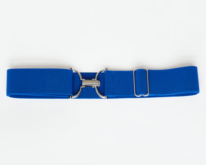 D-ring Clip Belt - Silver Hardware