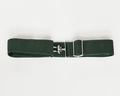 Surcingle Belt - Silver Hardware