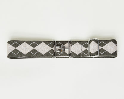 Surcingle Belt - Silver Hardware
